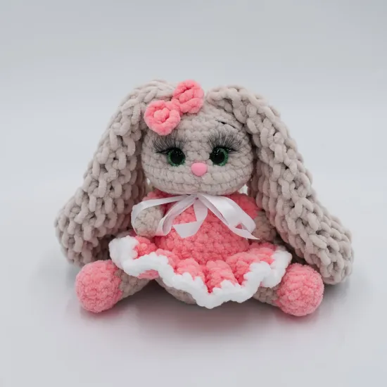 Мини-зайка в платье от интернет-магазина цветов в 