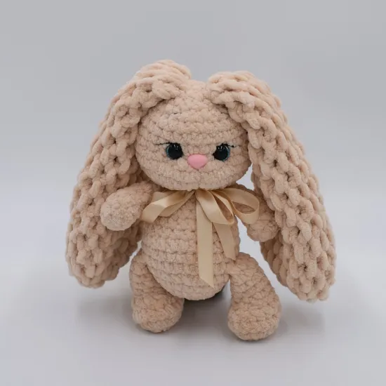 Мини-заяц с бантиком от интернет-магазина цветов в 