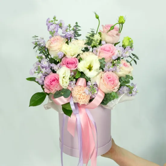 Сиреневое облако от интернет-магазина цветов в 