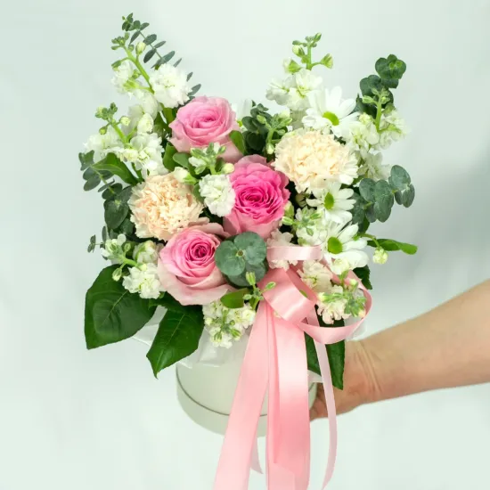 Светлый момент от интернет-магазина цветов в 