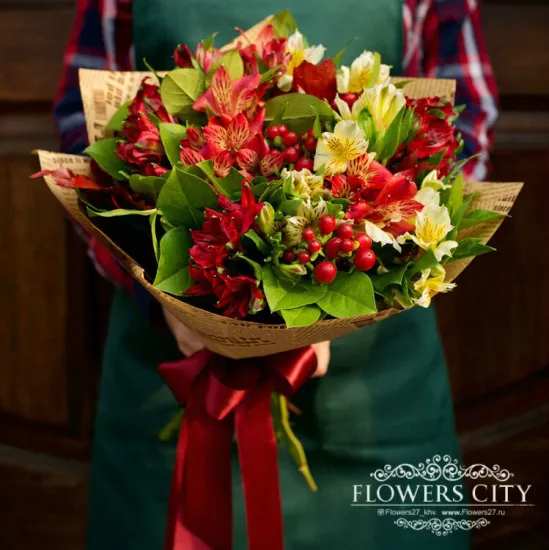 Краски осени от интернет-магазина цветов в 