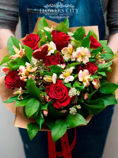 Влюбленность от интернет-магазина цветов в 