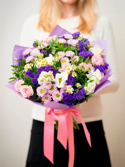 Счастливая невеста от интернет-магазина цветов в 