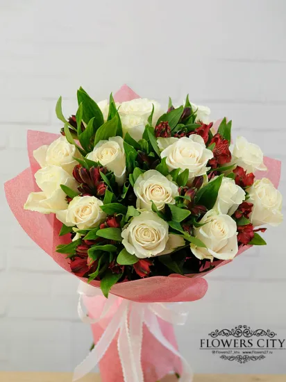 Искренняя улыбка от интернет-магазина цветов в 