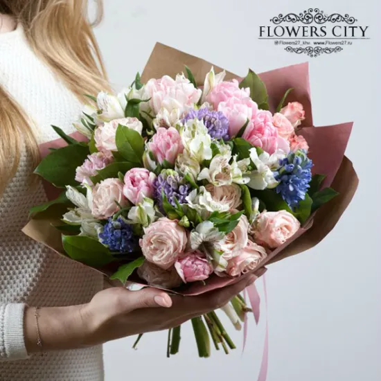 Весеннее чудо от интернет-магазина цветов в 