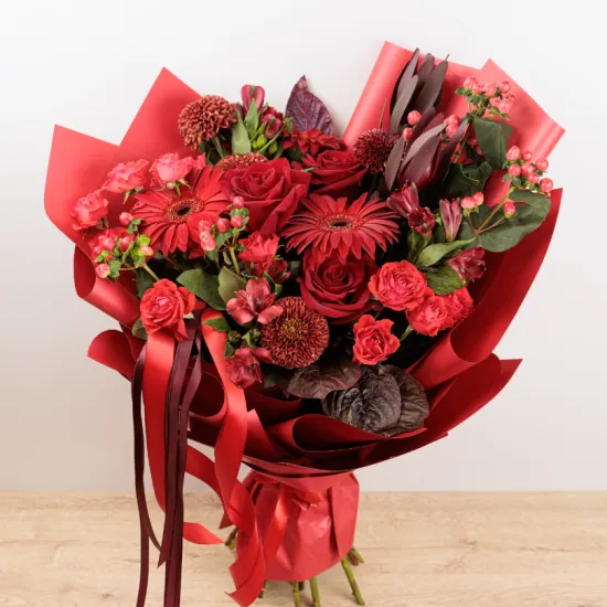 Алый соблазн от интернет-магазина цветов в 