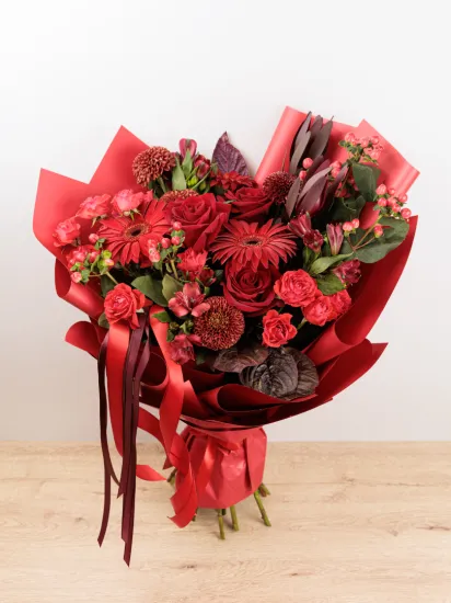 Алый соблазн от интернет-магазина цветов в 