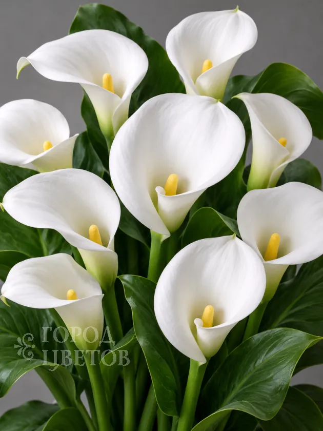 Калла Aethiopica (Зантедеския Эфиопская)