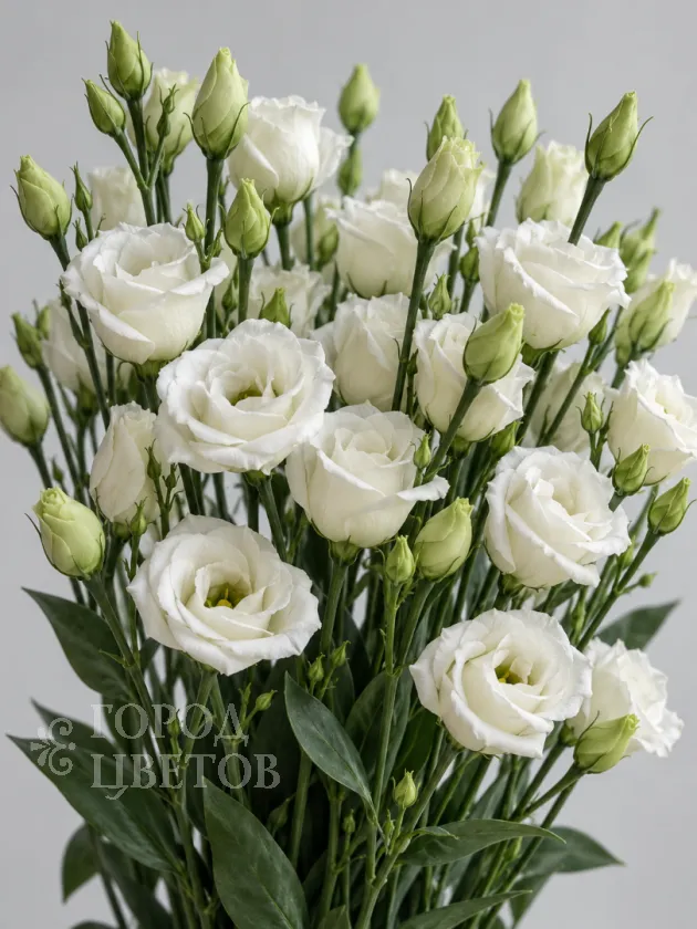 Эустома Rosita Pure White (Розита Пьюр Уайт)