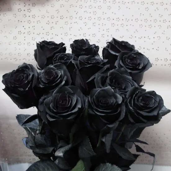 Черные розы от интернет-магазина цветов в 