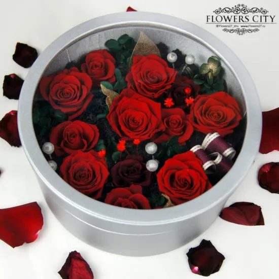 Вечная роза №1 от интернет-магазина цветов в 