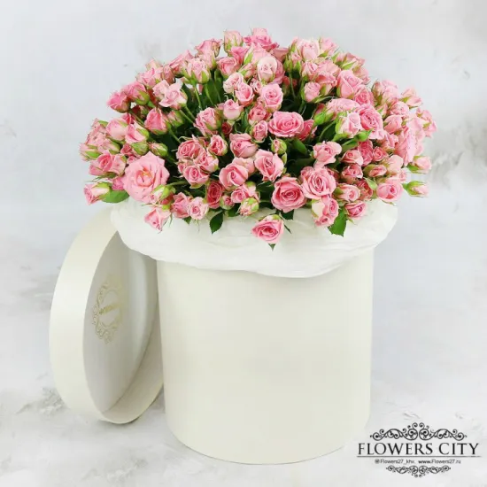 Розовая мечта от интернет-магазина цветов в 