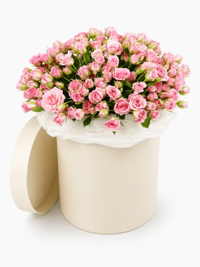 Розовая мечта от интернет-магазина цветов в 