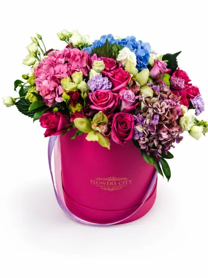 Весенний микс от интернет-магазина цветов в 