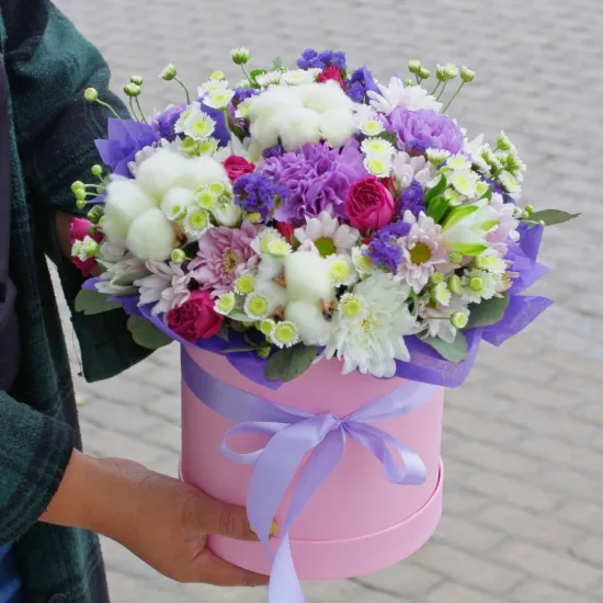 Лавандовый иней от интернет-магазина цветов в 