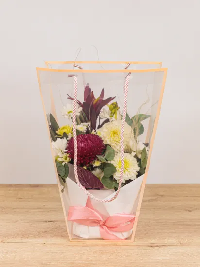 Нежность в прозрачном боксе от интернет-магазина цветов в 