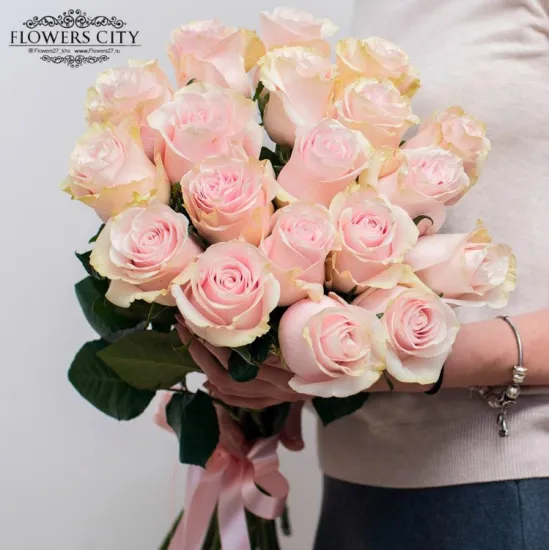 Розовое счастье от интернет-магазина цветов в 