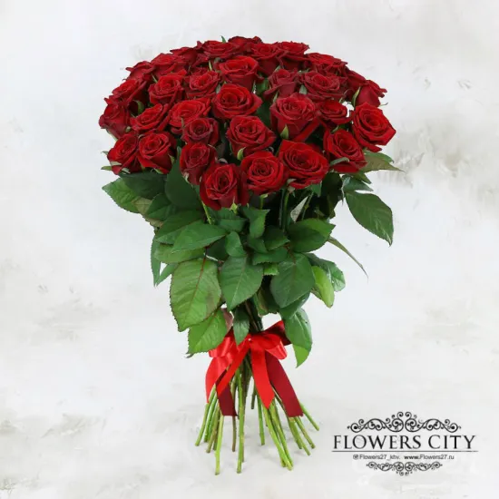 Бордовая любовь от интернет-магазина цветов в 