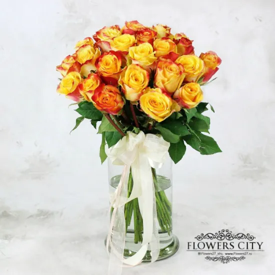 Вчерашний закат от интернет-магазина цветов в 