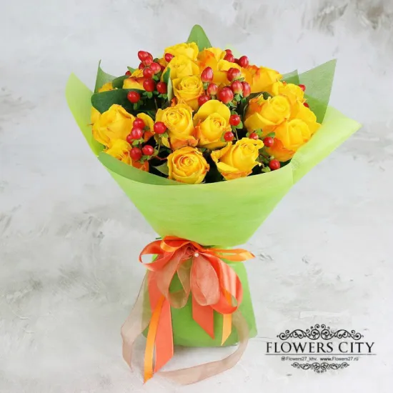 Утреннее солнце от интернет-магазина цветов в 