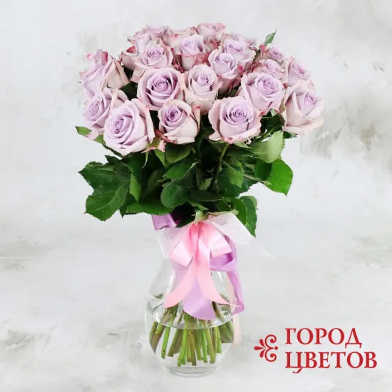 Сиреневая роза от интернет-магазина цветов в 