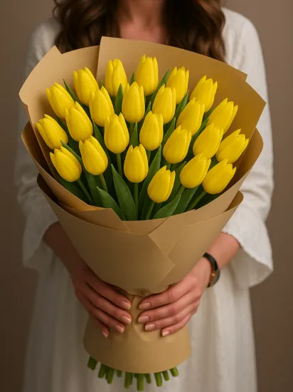 Тайный поклонник (желтый) от интернет-магазина цветов в 