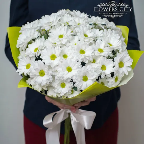 Белоснежные ноты от интернет-магазина цветов в 