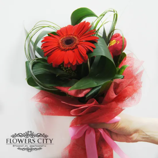 Сердечко от интернет-магазина цветов в 