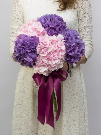 Чудо из гортензий от интернет-магазина цветов в 