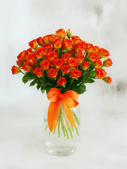 Красный шелест от интернет-магазина цветов в 