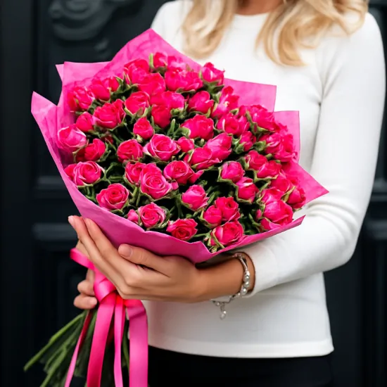 Розовое очарование от интернет-магазина цветов в 