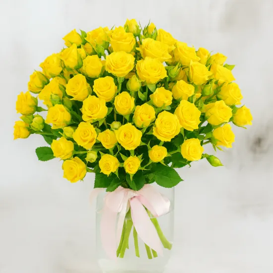 Желтое солнце завтрашнего дня от интернет-магазина цветов в 