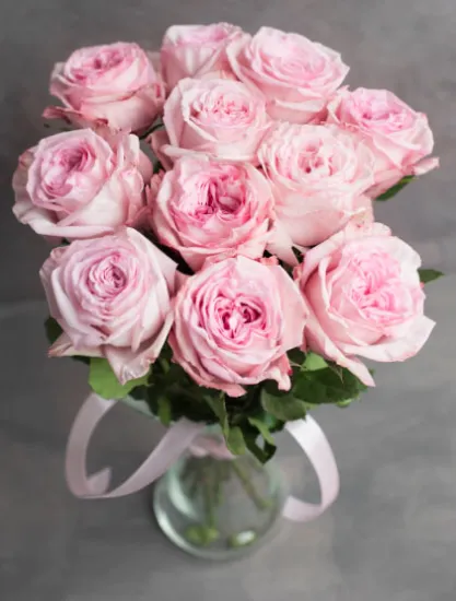 Монобукет Из 11 Роз Pink O'Hara от интернет-магазина цветов в 