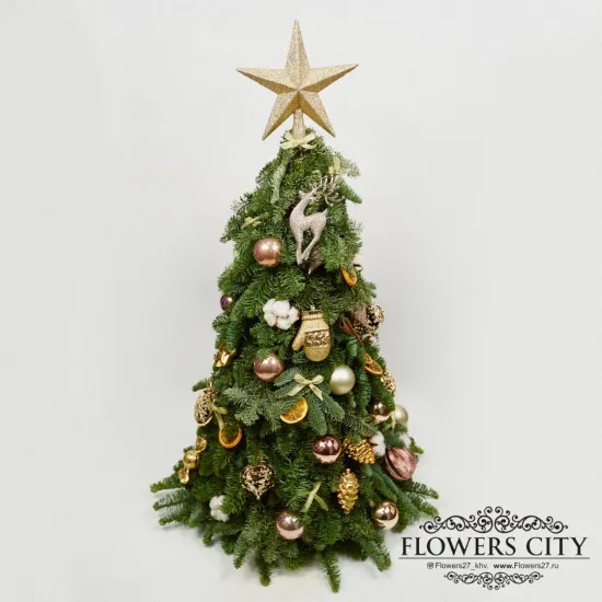 Золотая звезда от интернет-магазина цветов в 