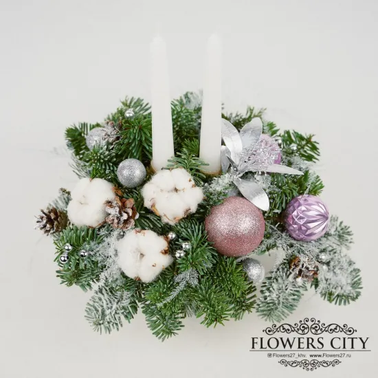 Новогодняя сказка от интернет-магазина цветов в 