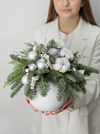 Серебряный танец от интернет-магазина цветов в 