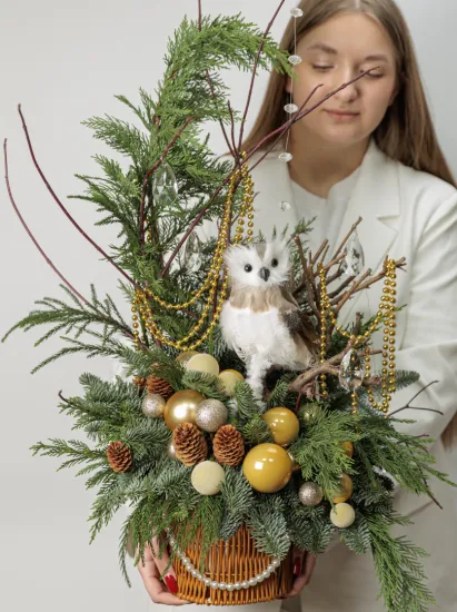 Утро в лесу от интернет-магазина цветов в 