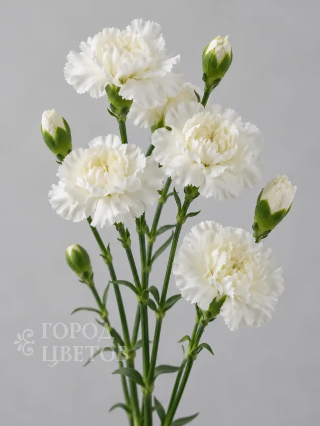 Гвоздика кустовая White Natila (Уайт Натила)