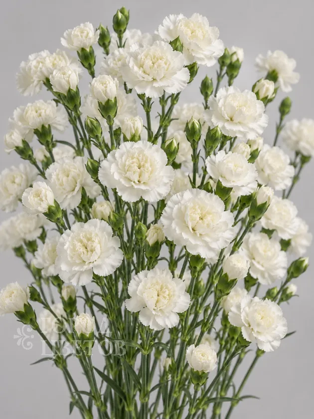 Гвоздика кустовая White Natila (Уайт Натила)