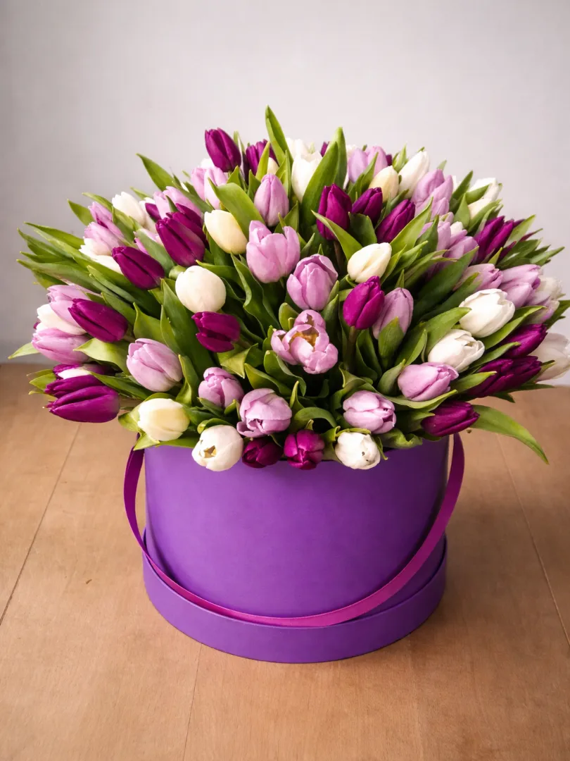 Тюльпаны на праздник